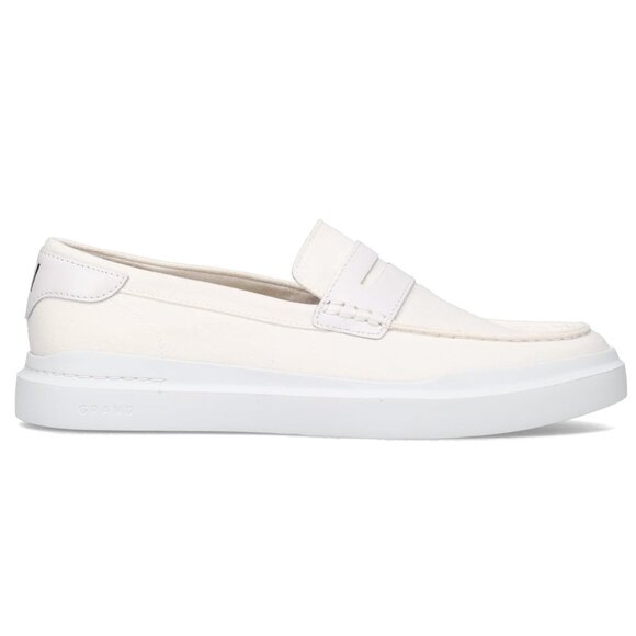 Cole Haan Men's Grandpro Rally Canvas Penny Loafer Sneaker - White 9.5 - Picture 3 of 7